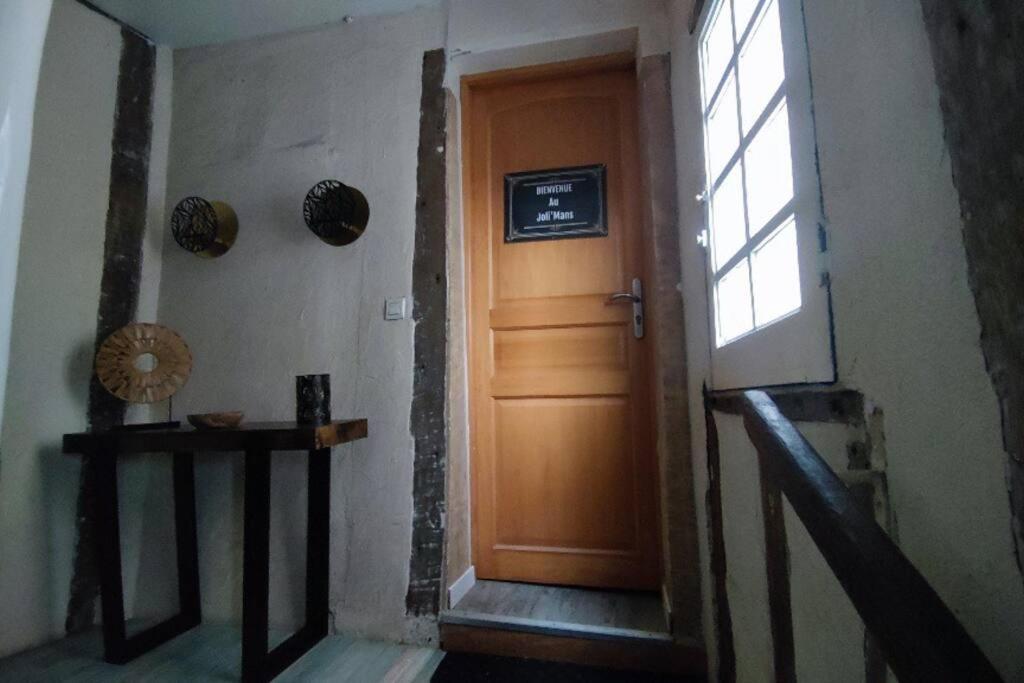 Le Joli'Mans, Appartement Refait A Neuf, Entierement Equipe, Pour 2 Personnes, Proche Quartier Historique Et Centre Ле-Ман Екстер'єр фото
